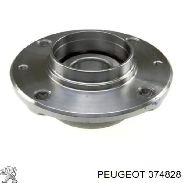 Cubo de rueda trasero 374828 Peugeot/Citroen