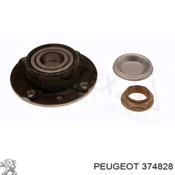 Купить 374828 Peugeot/Citroen Задняя шпиндель