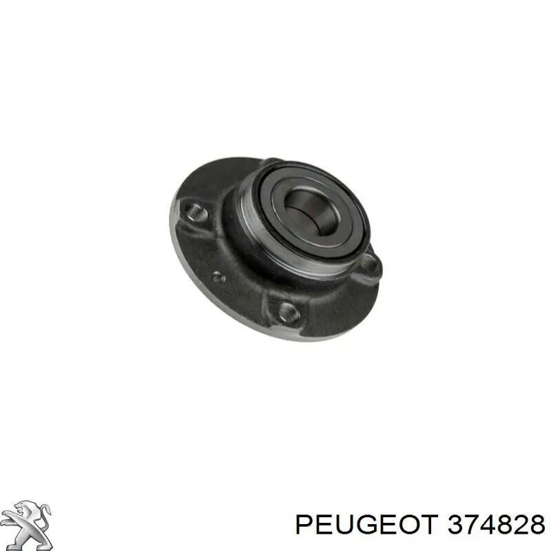 Ступица заднего колеса Peugeot/Citroen 374828