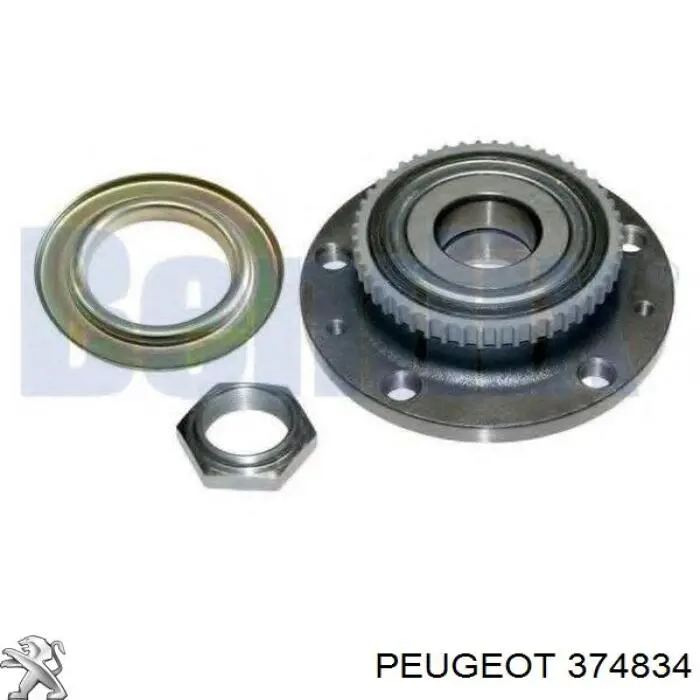 Ступицы задних колес Peugeot/Citroen 374834 цена, от 197.32 USD