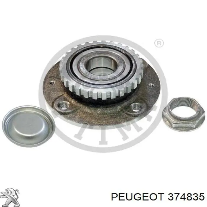 Купить 374835 Peugeot/Citroen Задняя шпиндель