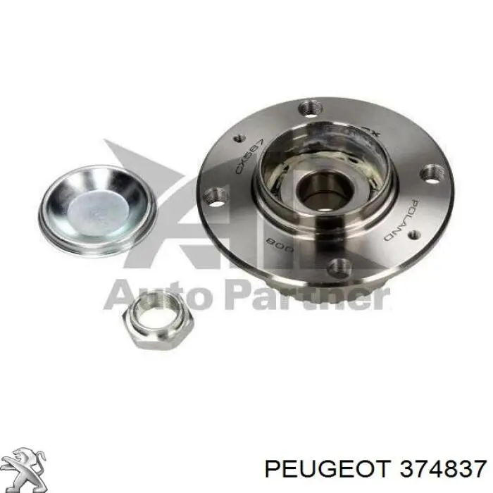 Ступицы задних колес Peugeot/Citroen 374837 цена, от 55.48 USD