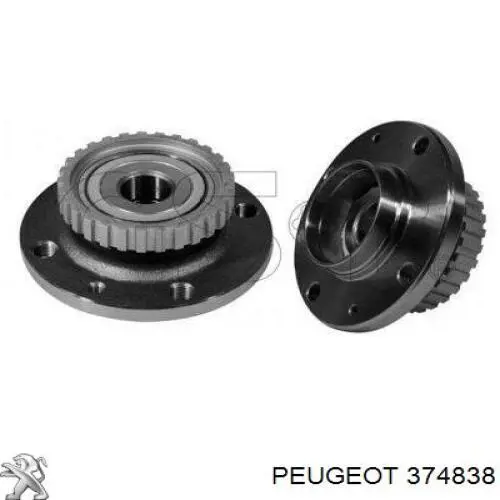 Купить 374838 Peugeot/Citroen Подшипник задней ступицы