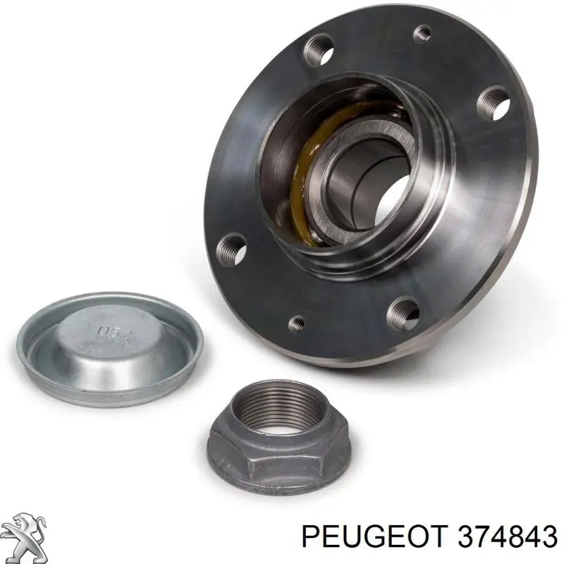 Купить 374843 Peugeot/Citroen Задняя шпиндель