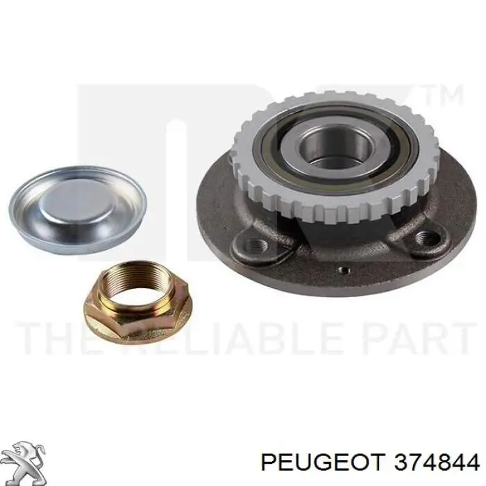 Ступицы задних колес Peugeot/Citroen 374844 цена, от 32.20 USD