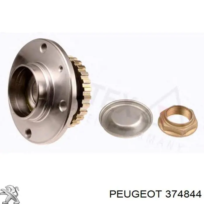 Купить 374844 Peugeot/Citroen Задняя шпиндель