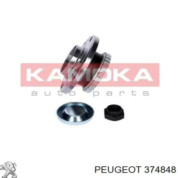 Cojinete de rueda trasero 374848 Peugeot/Citroen
