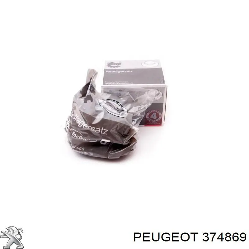 374869 Peugeot/Citroen Ступица задняя