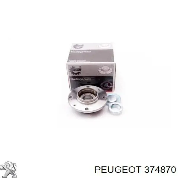 Ступица заднего колеса Peugeot/Citroen 374870