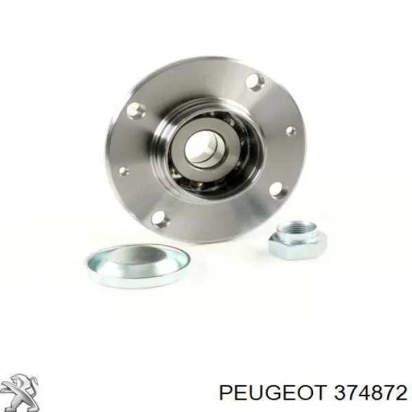 Задний подшипник Peugeot/Citroen 374872