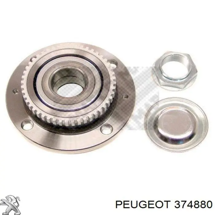 Ступицы задних колес Peugeot/Citroen 374880 цена, от 48.83 USD
