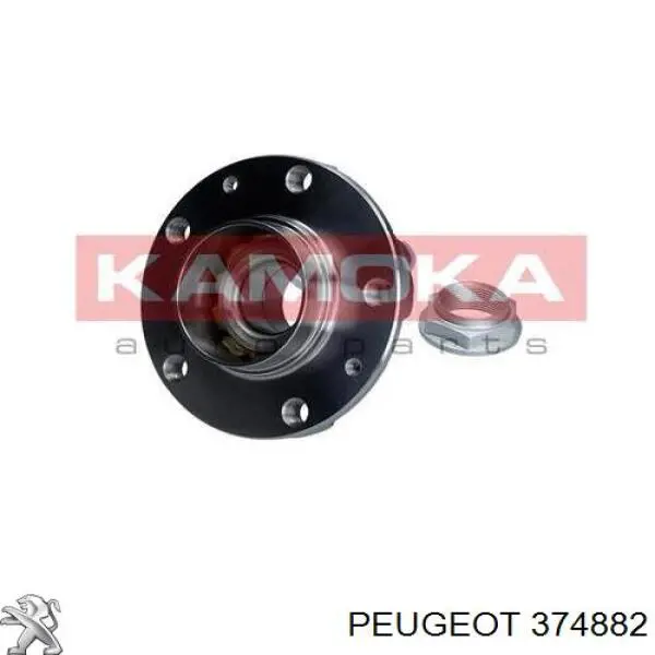 Задняя ступица 374882 Peugeot/Citroen