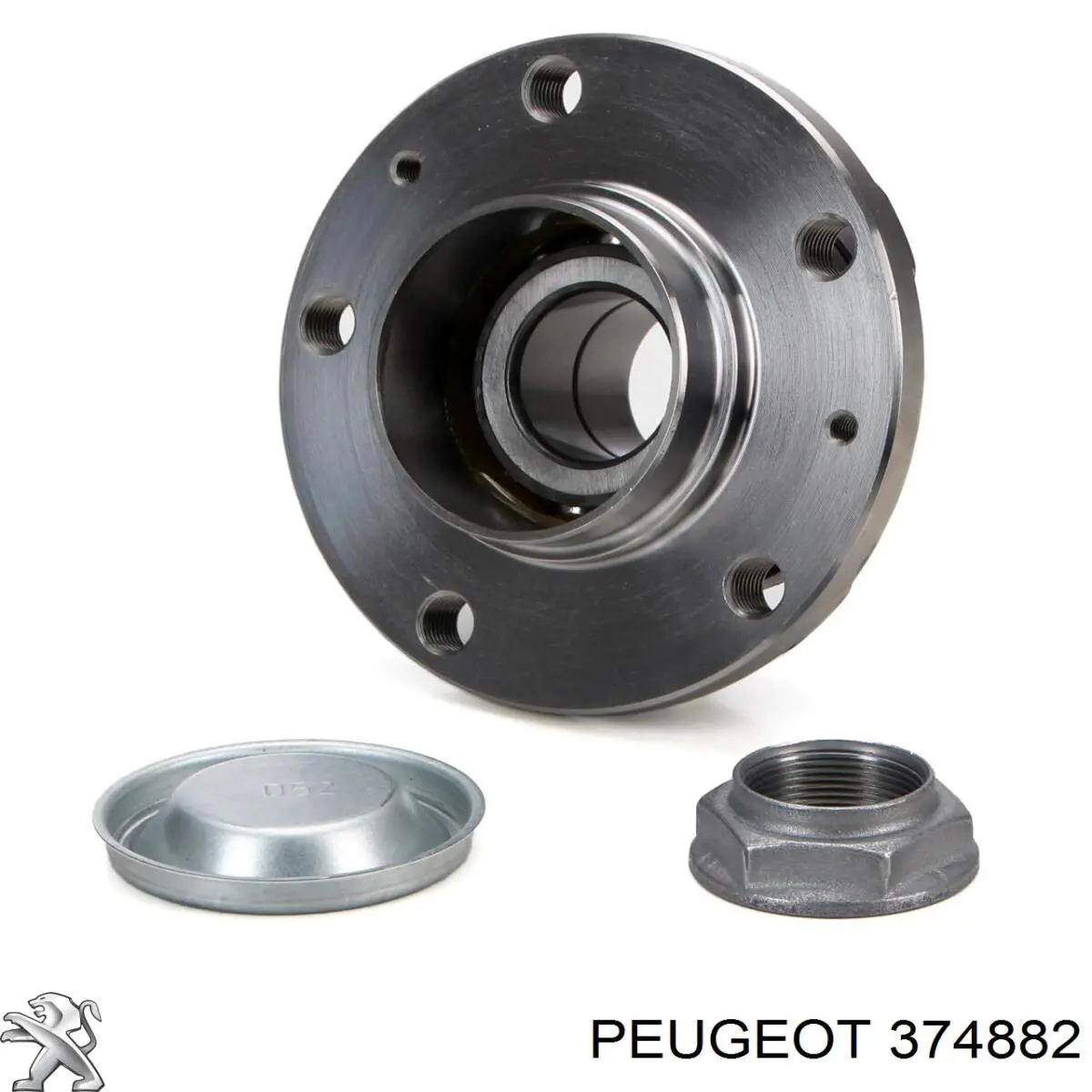 Ступица заднего колеса Peugeot/Citroen 374882