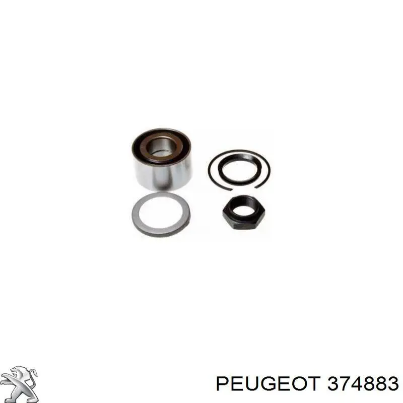 Подшипник задней ступицы 374883 Peugeot/Citroen