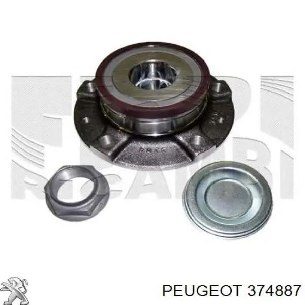 Ступицы задних колес Peugeot/Citroen 374887 цена, от 47.86 USD