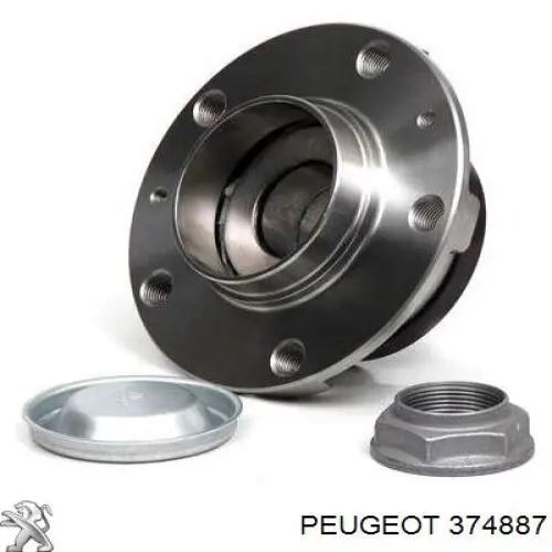 Ступицы задних колес Peugeot/Citroen 374887 цена, от 47.86 USD