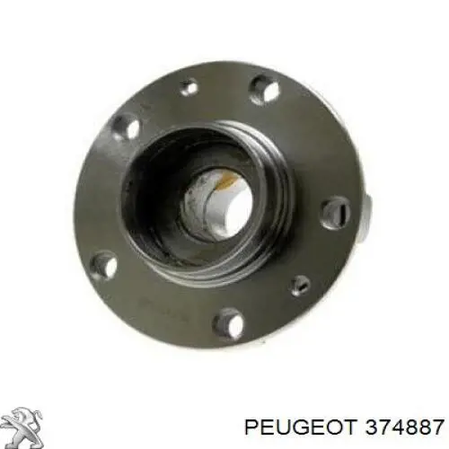 Купить 374887 Peugeot/Citroen Задняя шпиндель