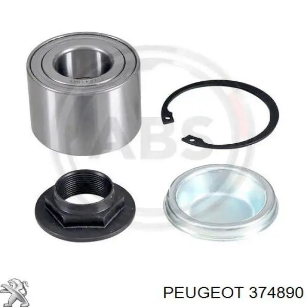 Подшипники задней ступицы Peugeot/Citroen 374890 цена, от 37.35 USD
