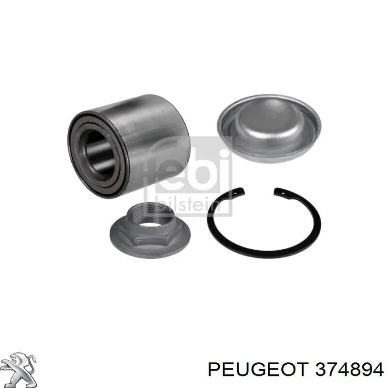 Подшипники задней ступицы Peugeot/Citroen 374894 цена, от 34.51 USD