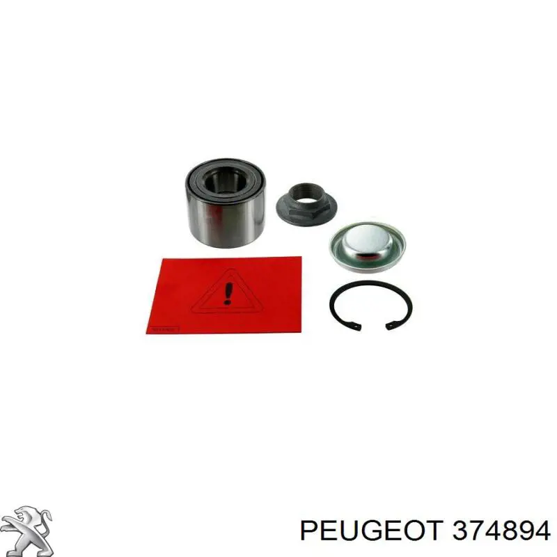 374894 Peugeot/Citroen подшипник ступицы задней
