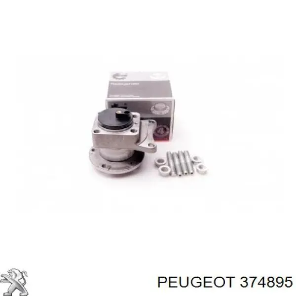 Cubo de rueda trasero 374895 Peugeot/Citroen