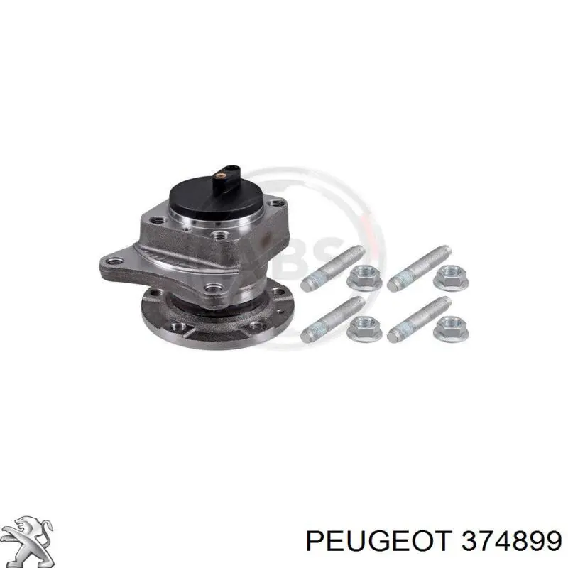 Задняя ступица 374899 Peugeot/Citroen