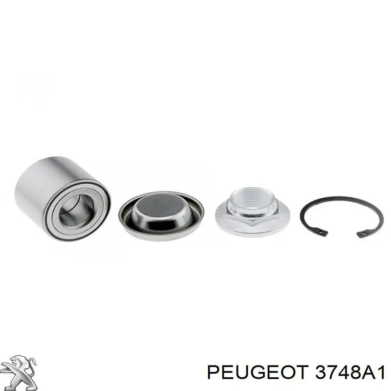 3748A1 Peugeot/Citroen подшипник ступицы задней