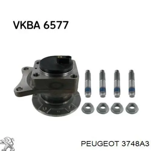 Купить 3748A3 Peugeot/Citroen Задняя шпиндель