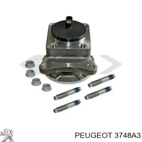 Задняя ступица 3748A3 Peugeot/Citroen
