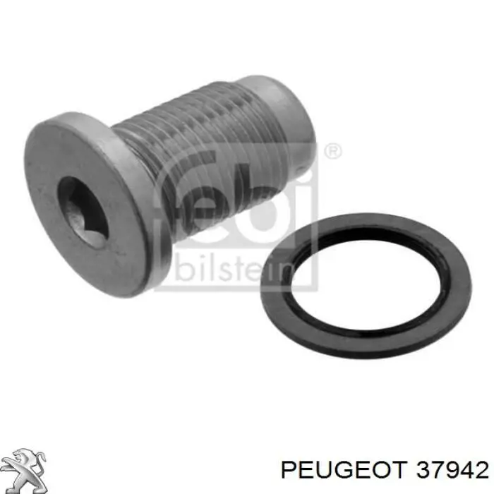 37942 Peugeot/Citroen tubo (mangueira de derivação de óleo de turbina)