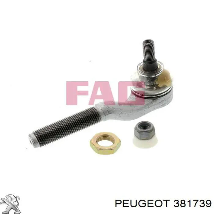 Рулевой наконечник 381739 Peugeot/Citroen