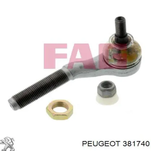 Рулевой наконечник Peugeot/Citroen 381740 цена, от 5.49 USD