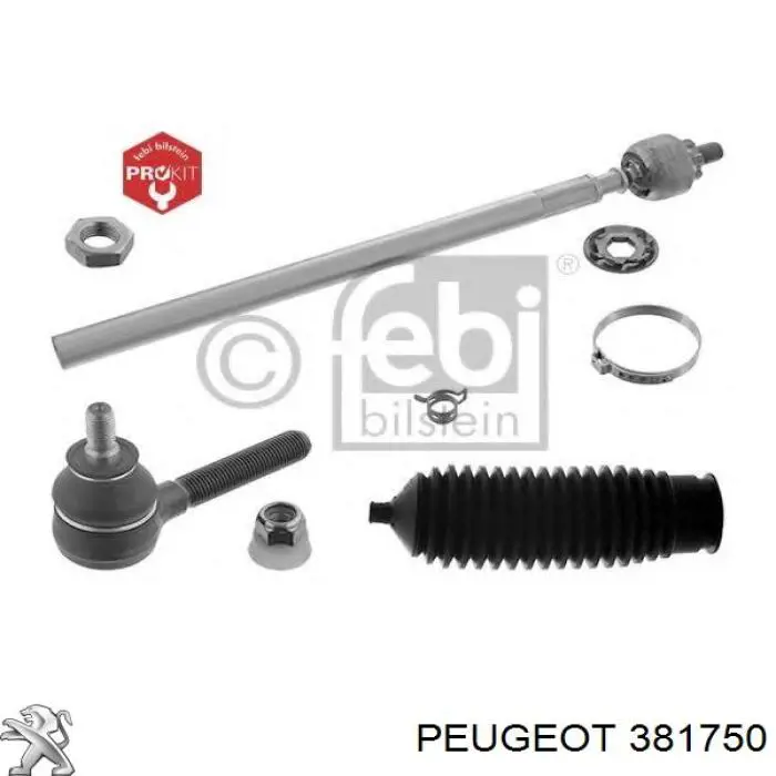 381750 Peugeot/Citroen Наружный наконечник рулевой тяги