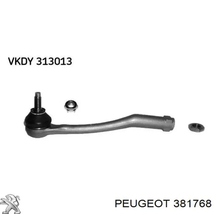 381768 Peugeot/Citroen наконечник рулевой тяги внешний