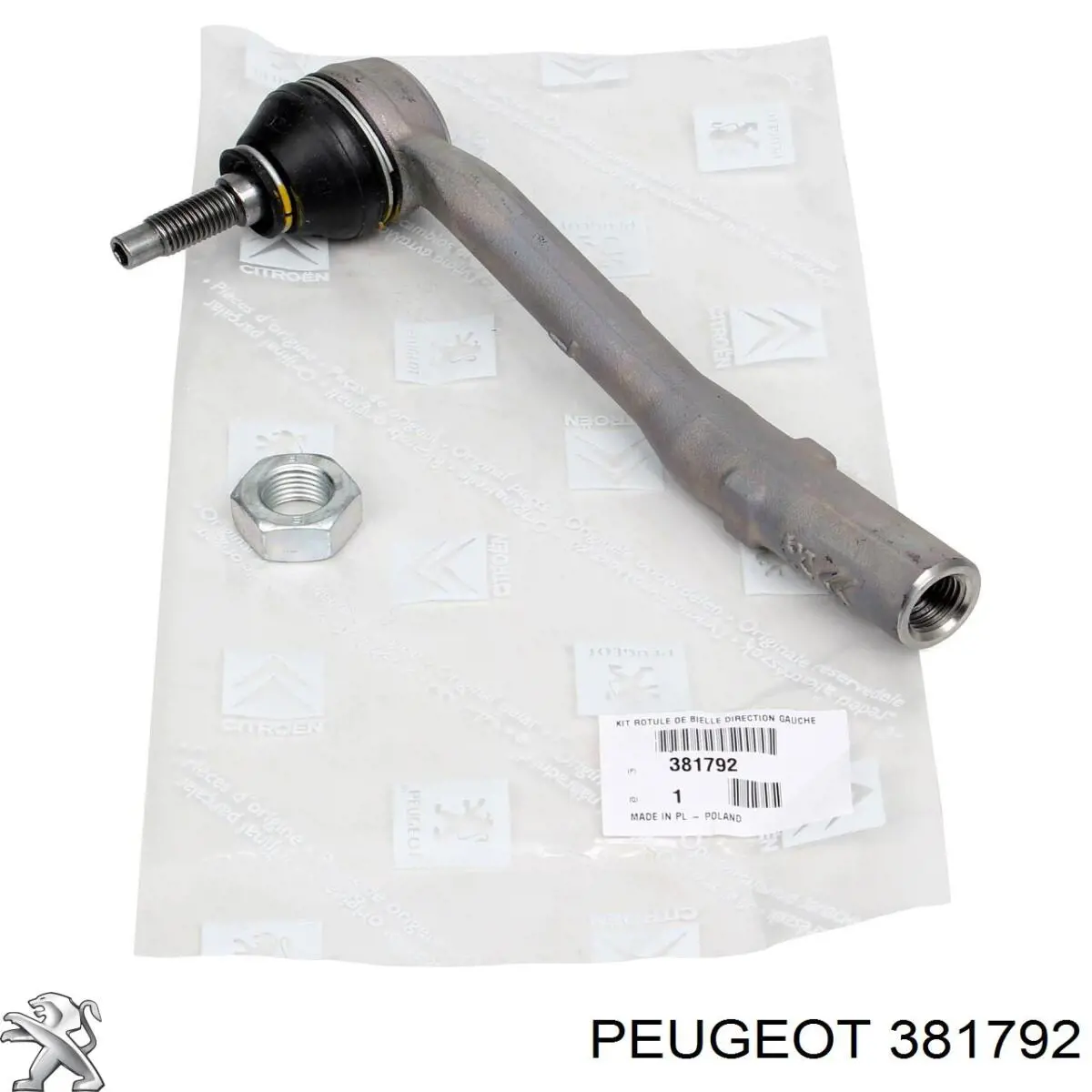 Рулевой наконечник 381792 Peugeot/Citroen