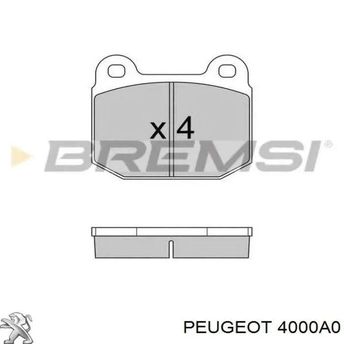 4000A0 Peugeot/Citroen Управление рулевое в сборе