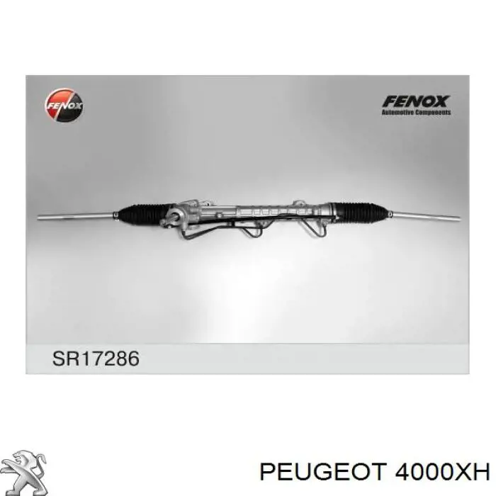 4000XH Peugeot/Citroen cremalheira da direção
