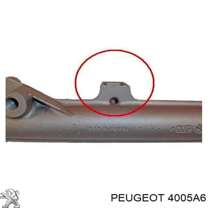Рулевая рейка 4005A6 Peugeot/Citroen