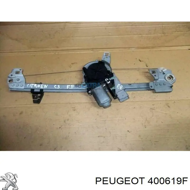 Купить 400619F Peugeot/Citroen Подъемник механический ветрового стекла