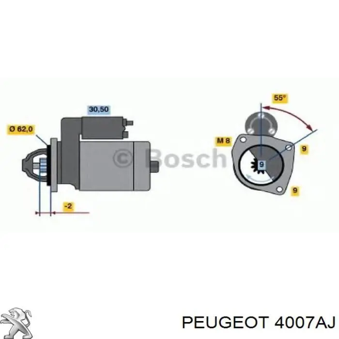 Насос гидравлики Peugeot/Citroen 4007AJ цена, от 73.94 USD