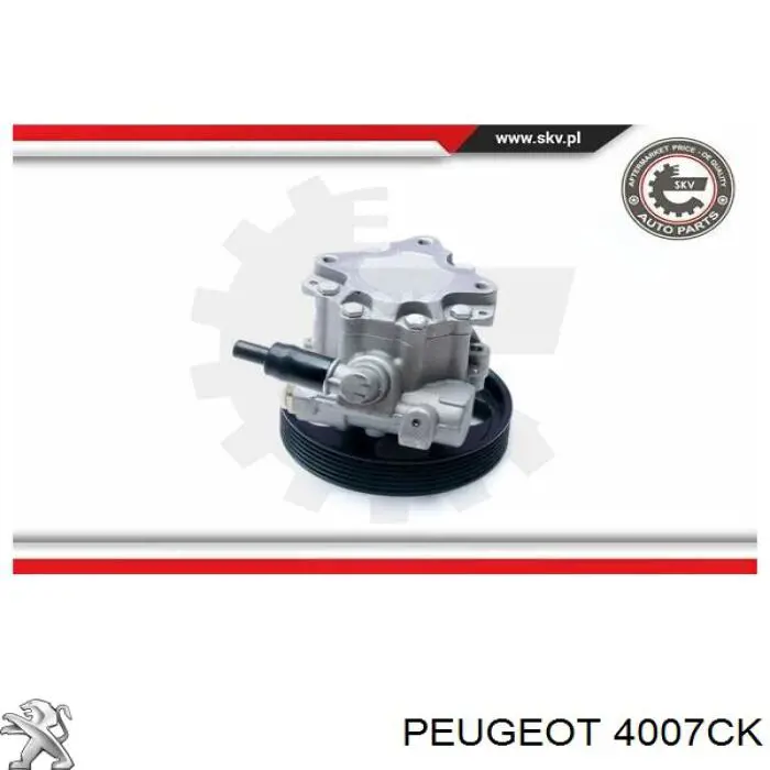 Насос гидравлики Peugeot/Citroen 4007CK цена, от 85.58 USD