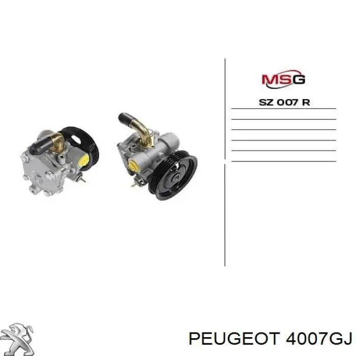 Насос ГУР CI305R MSG