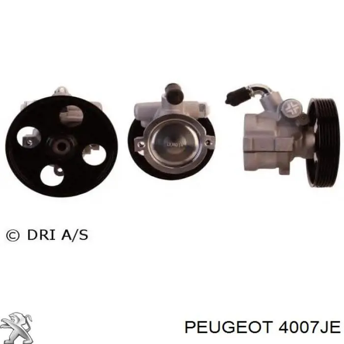 Насос гидравлики Peugeot/Citroen 4007JE цена, от 85.55 USD