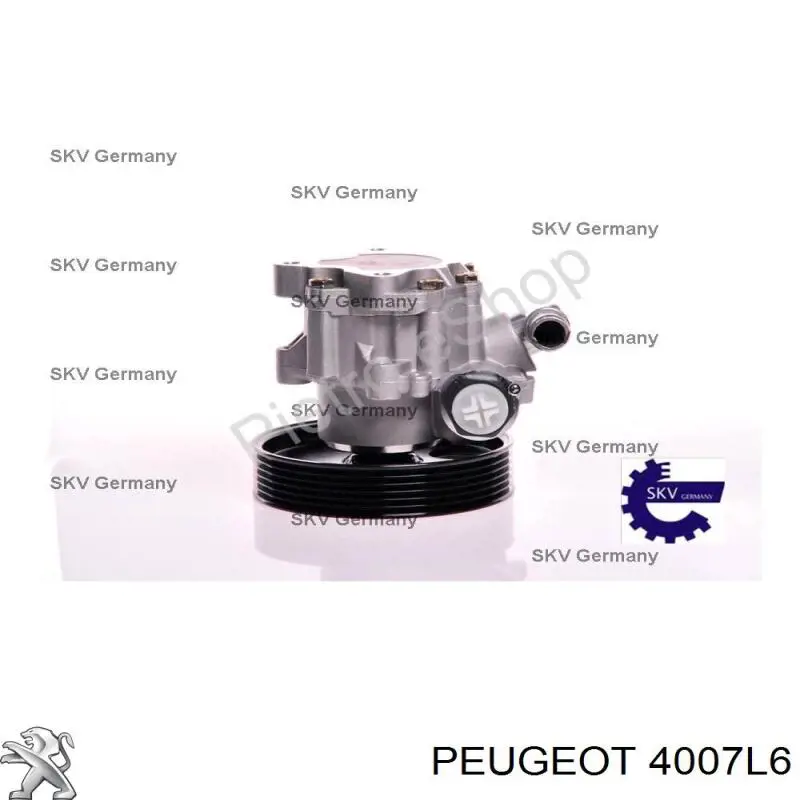 Насос гидравлики Peugeot/Citroen 4007L6 цена, от 87.70 USD