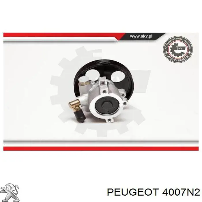 Насос ГУР 4007N2 Peugeot/Citroen