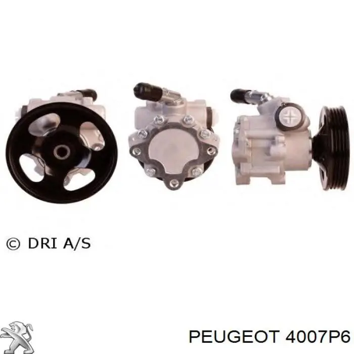 Купить 4007P6 Peugeot/Citroen Насос рулевого управления