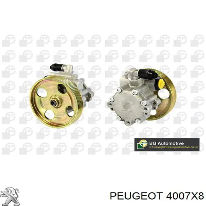 Купить 4007X8 Peugeot/Citroen Насос рулевого управления
