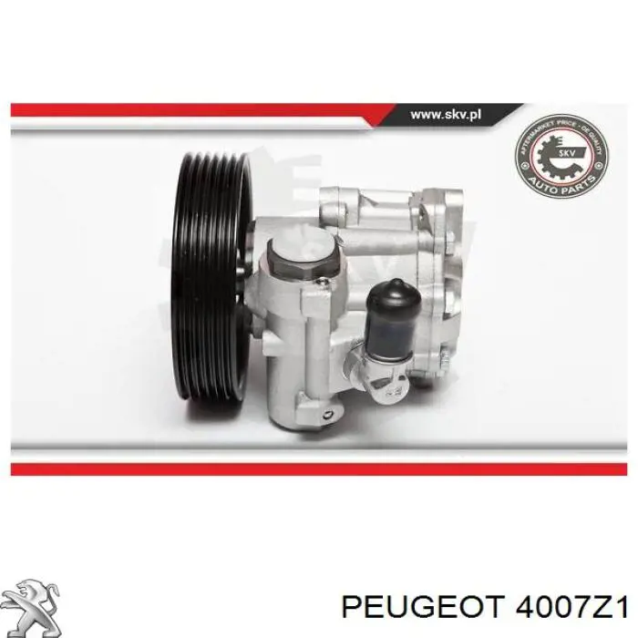 Насос ГУР 4007Z1 Peugeot/Citroen