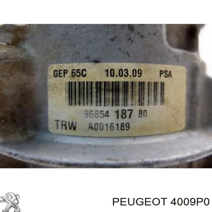 Шкив насоса ГУР 4009P0 Peugeot/Citroen