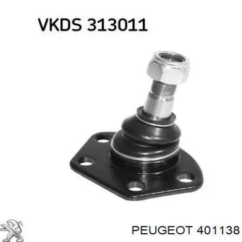 401138 Peugeot/Citroen амортизатор рулевого механизма (демпфер)